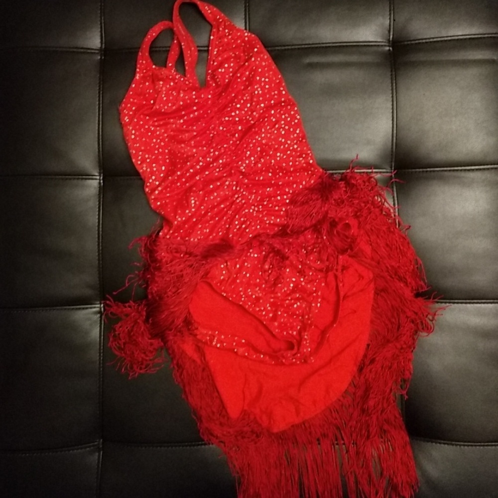 Salsa sassy performance dance costume